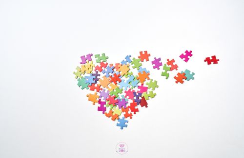 A puzzle with pieces symbolizing understanding and empathy